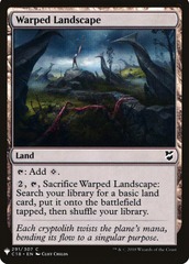 Warped Landscape - Commander 2018